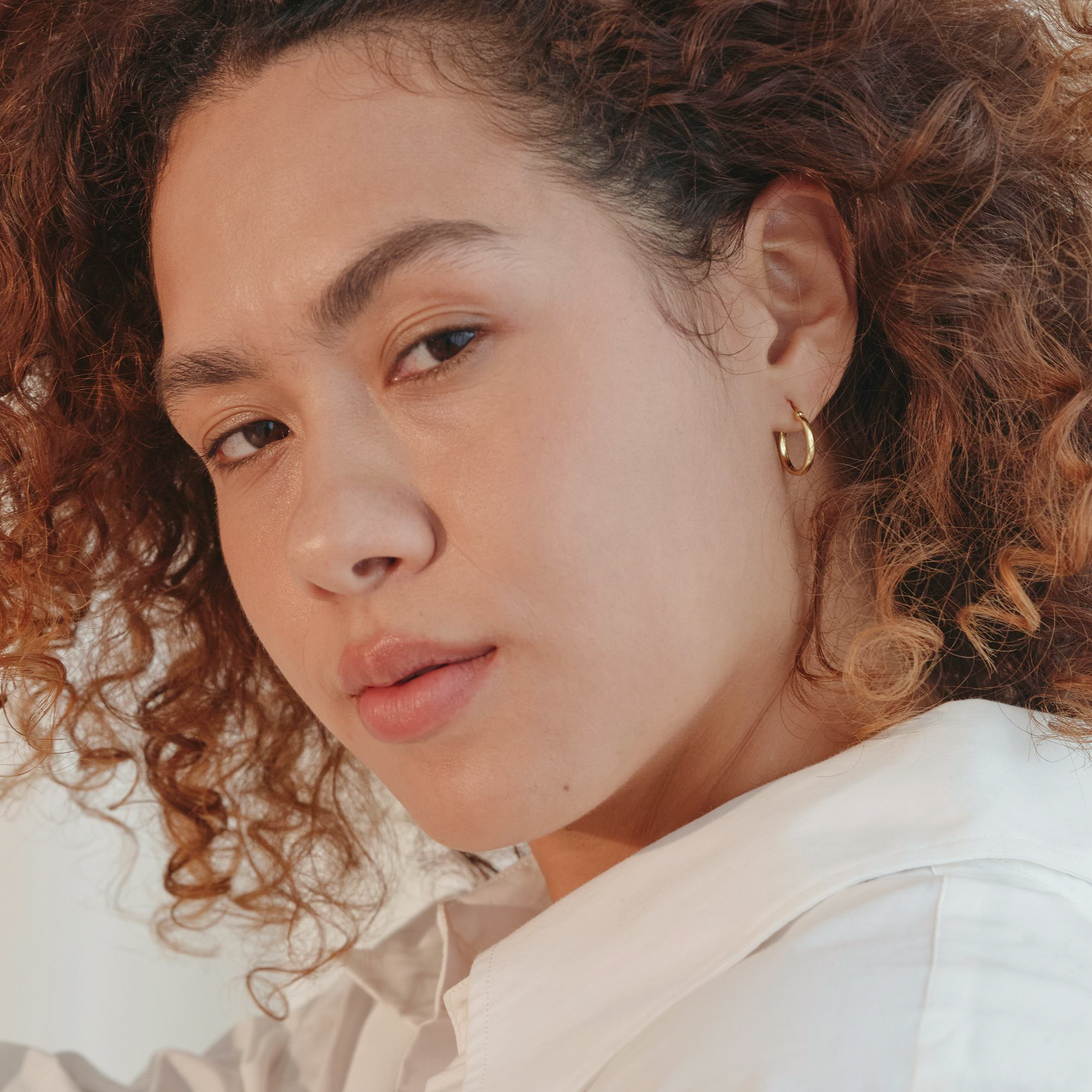 Classic Hoop Earrings in Silver