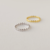 Dot Stacking Ring in Gold