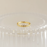 Dot Stacking Ring in Gold